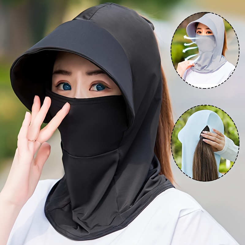 Multifunctional Sunshade Hat Large Brim Face Shield - Temu