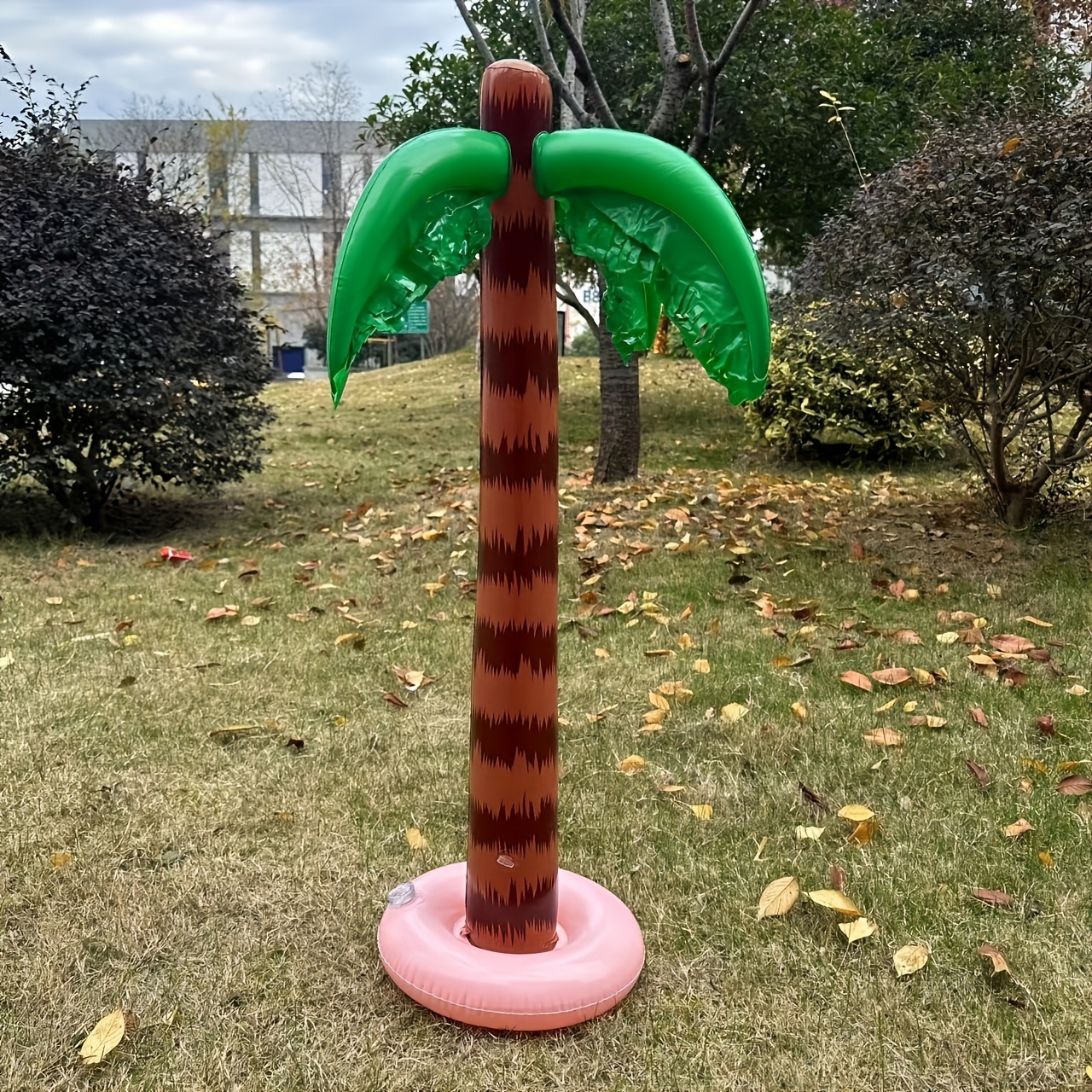 inflatable palm tree toy tropical poolside decor pvc Temu Australia