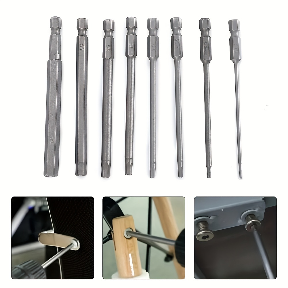 

8pcs Hexagonal Handle Screwdriver Socket Metric Magnetic Screwdriver