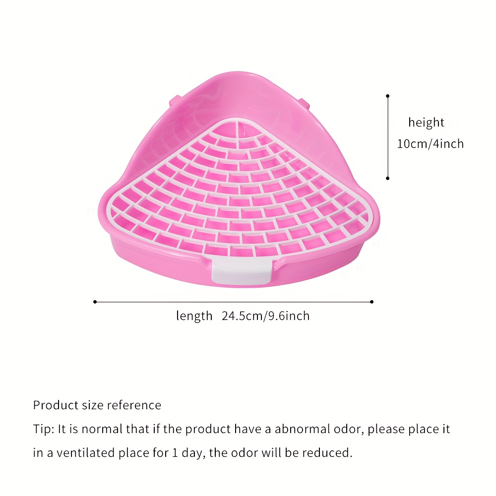 Grote Huisdier Toilet Ontworpen voor Kleine Dieren zoals Chinchilla's, Cavia's en Konijnen