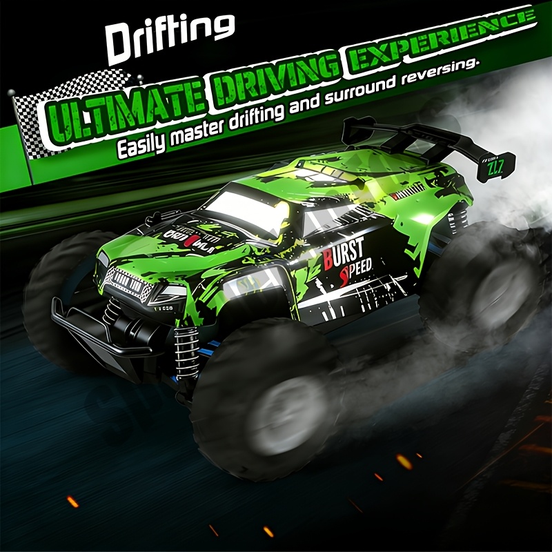 TEMU Drive Off-road Remote-controlled Vehicle, A Racing-class Truck With Of Over 40 Kilometers Per Hour, Suitable For All Terrains, 2.4ghz Remote