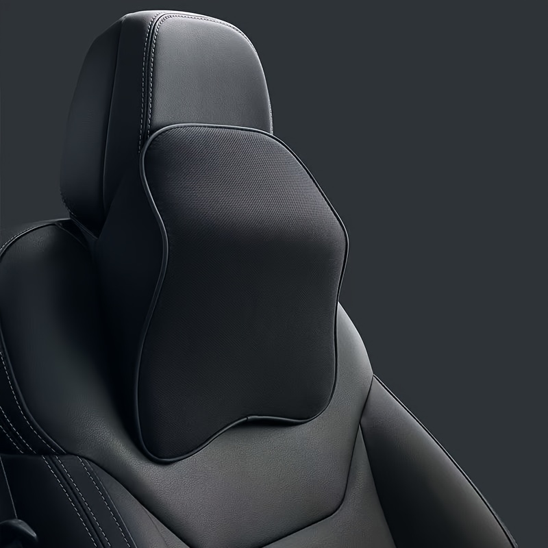 Car Headrest, Car Neck Pillow, Universal Headrest Cushion, Good , Semi-transparent Fabric, Suitable For All Car Models