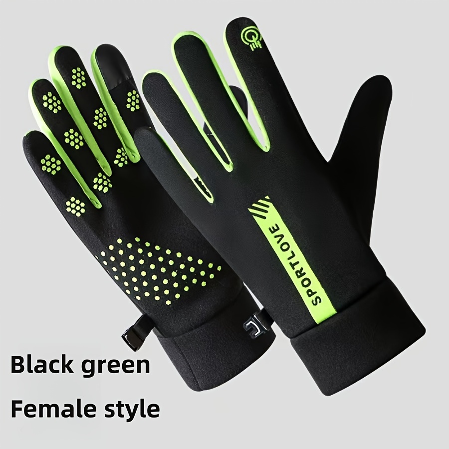 Winter Gloves - Thick, Windproof & Warm with Touchscreen Compatibility for Cycling and Outdoor Sports details 2