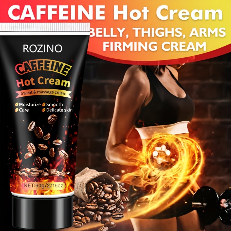 Rapid Warming And Toning, Coffee-Infused Sweat Cream for Women Targeting Belly, And a Cream for Men to Enhance Abdominal Workouts. This Sweat Cream Helps Reduce The Waistline, Providing Noticeable Results in a Week When Applied Evenly for Hydration.