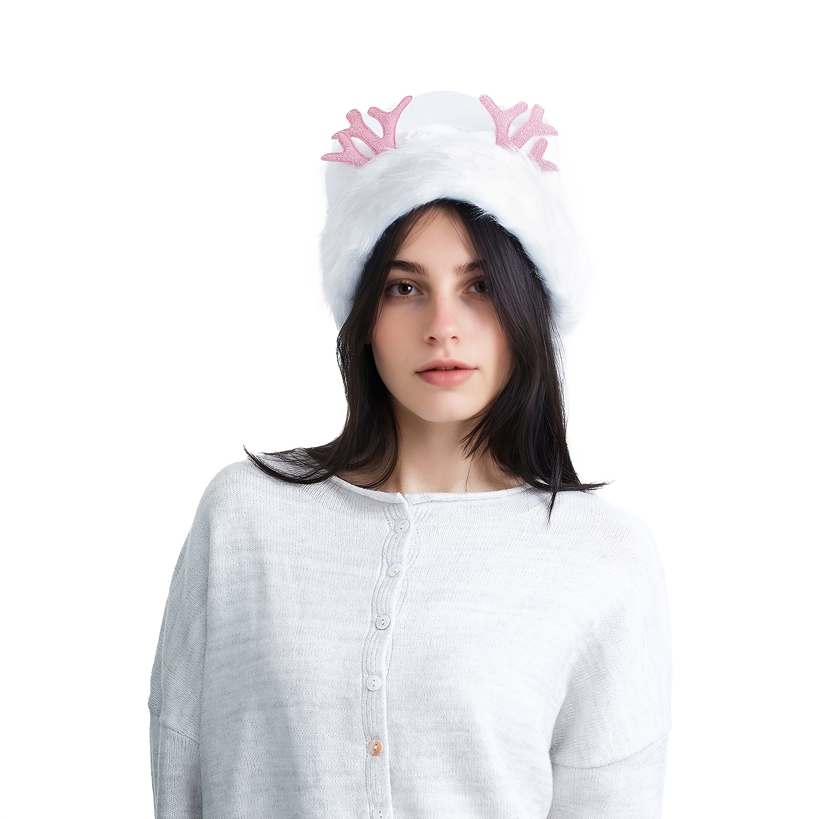 

Women Christmas Hat Christmas Hat Christmas 3d Ear Hat Christmas Hat Christmas Hat Fall Hat Hat