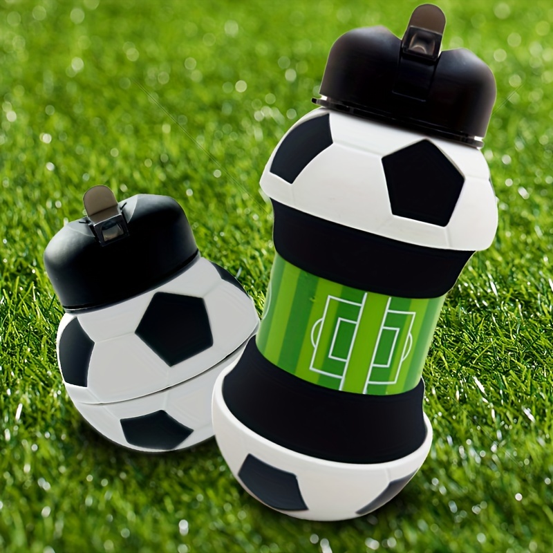 1pc 550ml 18 6oz collapsible water bottle food grade silicone water bottles suitable for fitness outdoor activities travel details 1