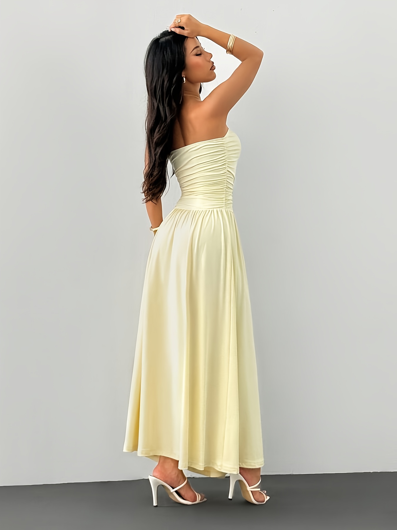 summer elegant petite womens solid color ruched fitted tank - Temu Qatar