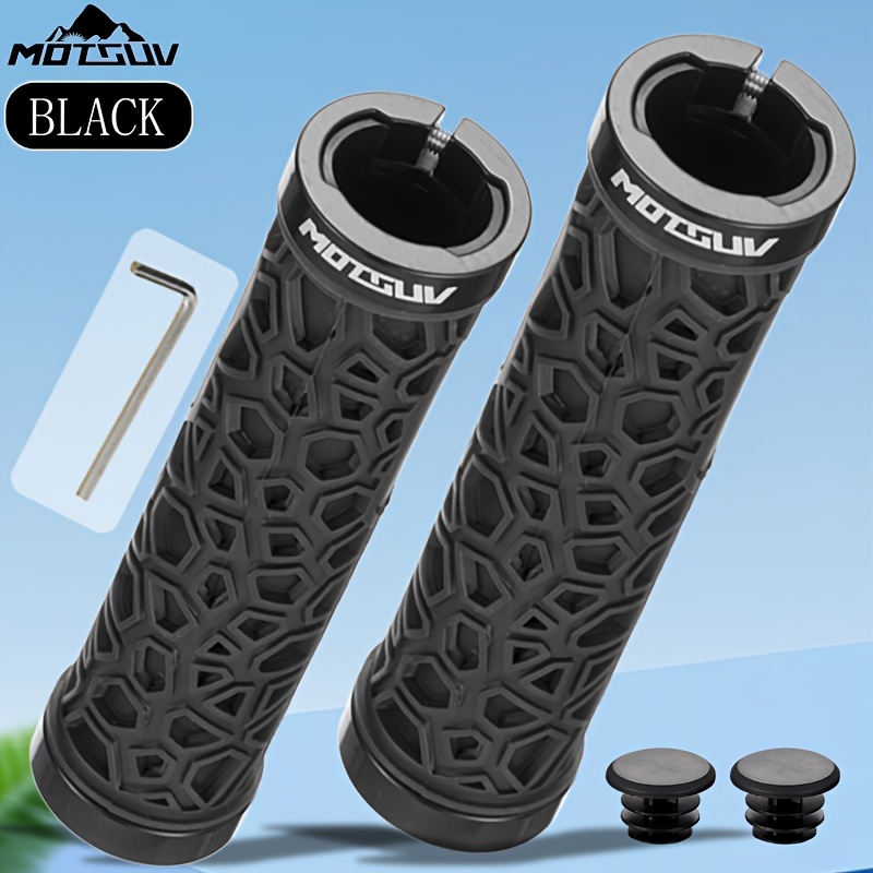 E-shop Mountainbike-Lenkergriffe, stoßdämpfende, bequeme, rutschfeste Gummi-Griffe für Falträder, universelles Zubehör, -Griffe