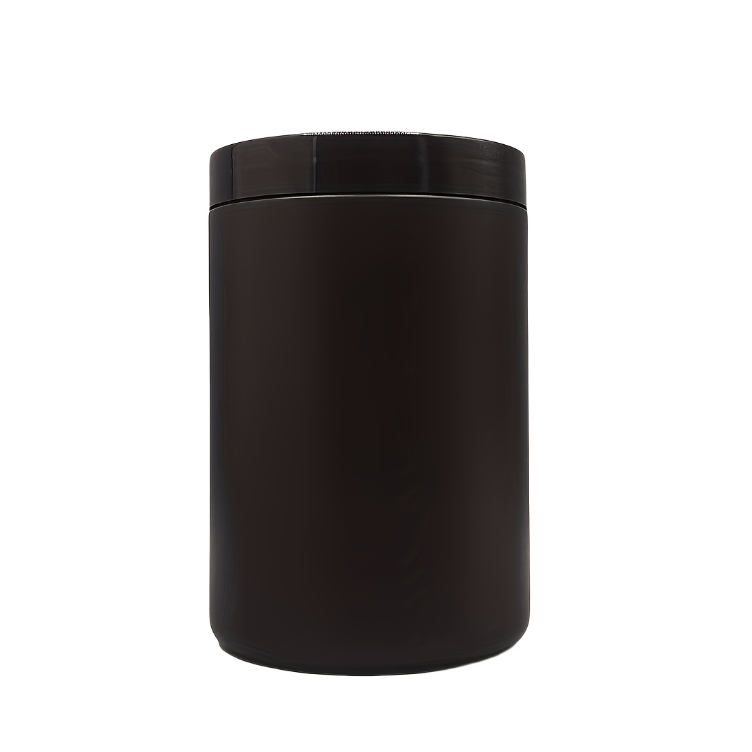 Image of 1pc 750ml Bottle, Hdpe Material, High Temperature Resistant, Resistant, Suitable For Storing Health Products, Powdered Items, Hair Gels, Hair Waxes, Etc. Ideal For Home Kitchen And Bathroom, Portable
