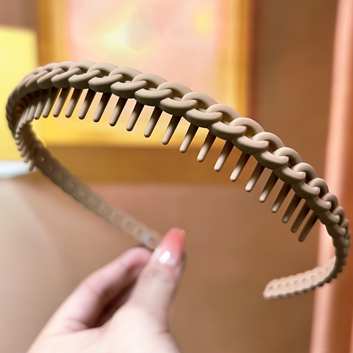 2/3/4/5pcs Hair Scrunchies with Teeth, Anti-Slip Headbands for Washing Face and Styling, Hair Accessories