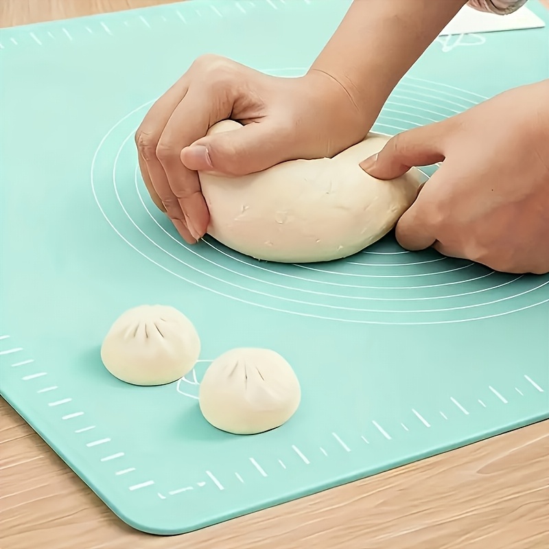 Non-Stick Silicone Baking & Pastry Mat With Measurements (19.7" X 15.7") - BPA Free, Non-Slip, For Rolling Dough, Pizza, Cookies-1314086