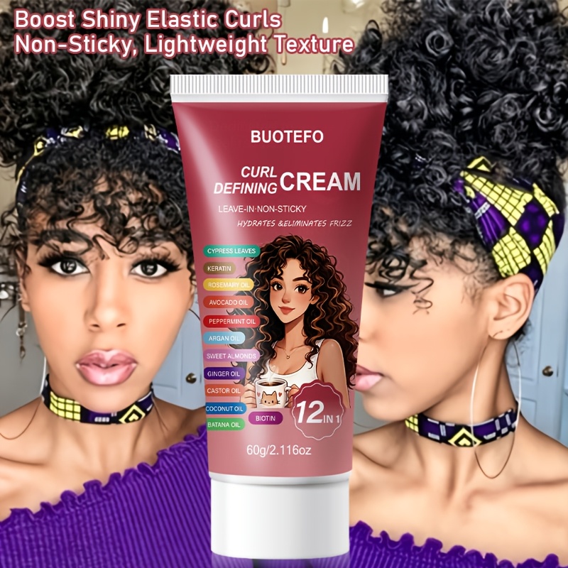 12-In-1 Moroccan Argan Oil Styling Cream, 2pcs Set