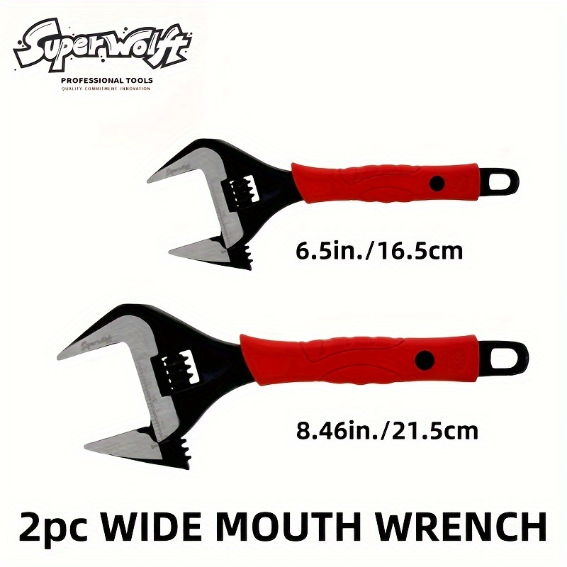 

2pc Mouth Set, 6.5in/16.5cm & 8.46in/21.5cm, Metal, , For Use