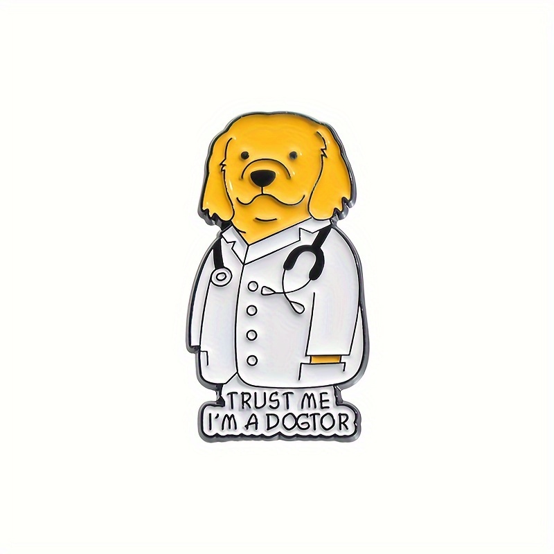 Work Hard Dog A Better Life Golden Retriever Nurse Badge - Temu