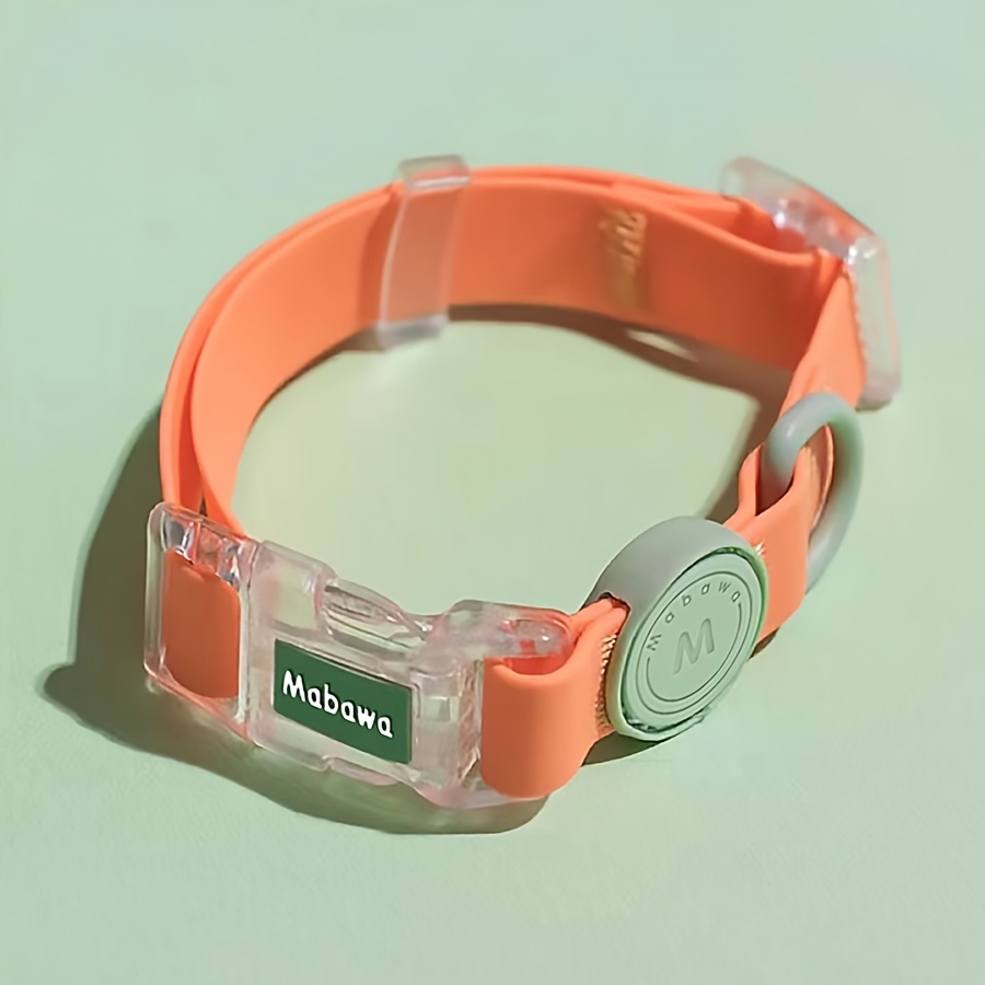 Adjustable Dog Collar with Matching Leash, Durable Quick-Release Buckle