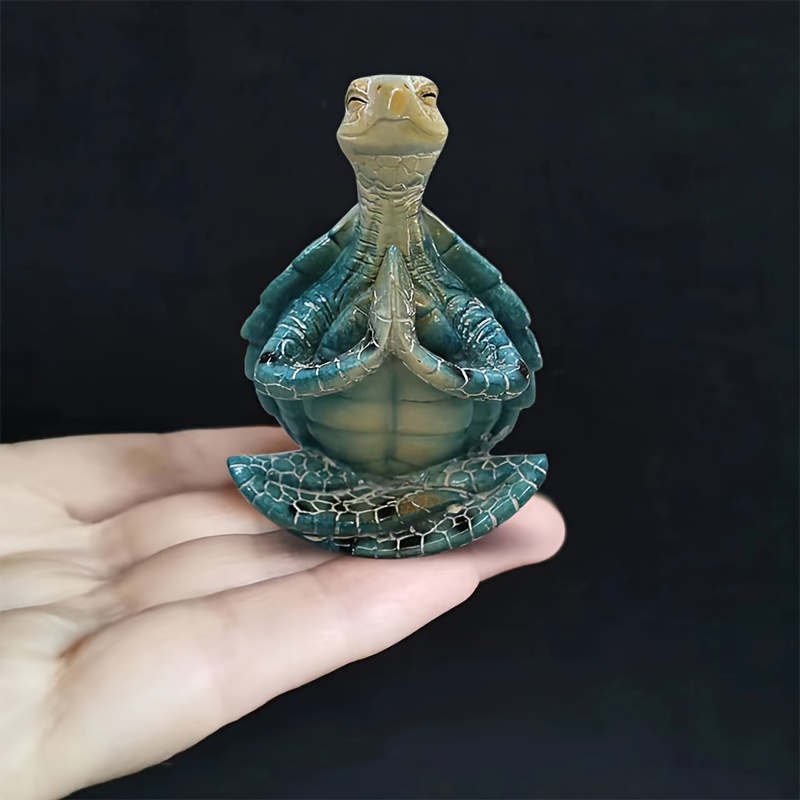 

Sea Turtle Figurine - Resin For Decor, Beach-themed