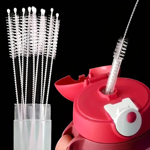5pcs stainless steel cleaning brushes with heads for cleaning reusable household kitchen tools suitable for glassware etc no electricity required a cleaning for kitchens and bathrooms