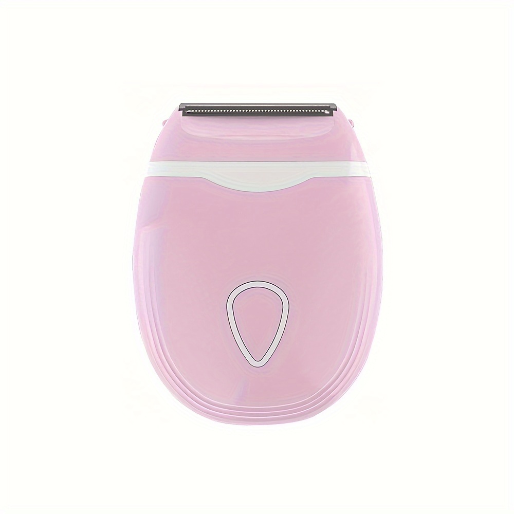 Image of Electric Shaver For Women, 's Underarm Public Hair Portable Trimmer With Detachable Head