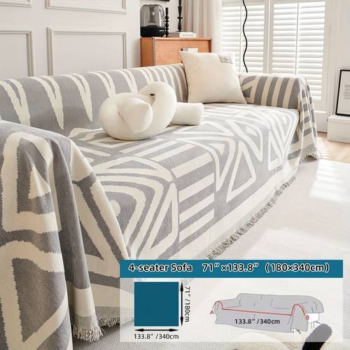 1pc boho style sofa cover anti pet scratch couch cover y non slip sofa slipcover furniture protector for bedroom living room home decor couch cover blanket sofa cover blanket sofa throw blanket
