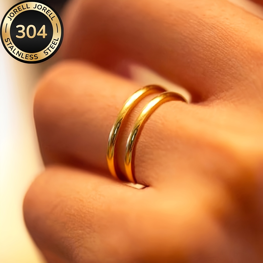 TEMU High-quality Stainless Steel , Hypoallergenic, Fade-resistant, Comfortable And Versatile, Simple And Elegant, Daily Wear Or Parties, Stylish