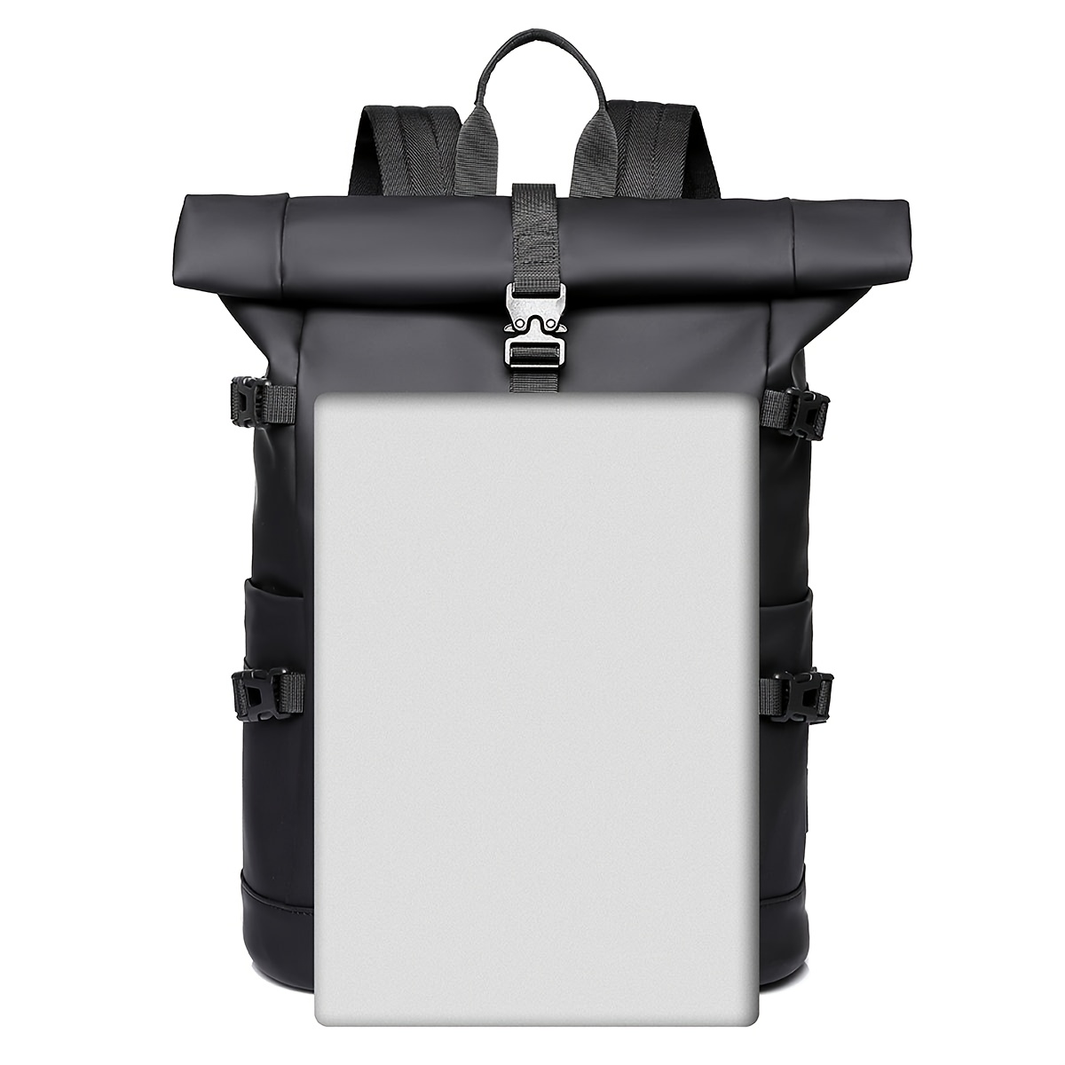 New Men's Diagonal Cross Bag, Men's Outdoor Leisure Shoulder Bag, Men's Commuting Multifunctional Square Charter Bag, Mailman Bag