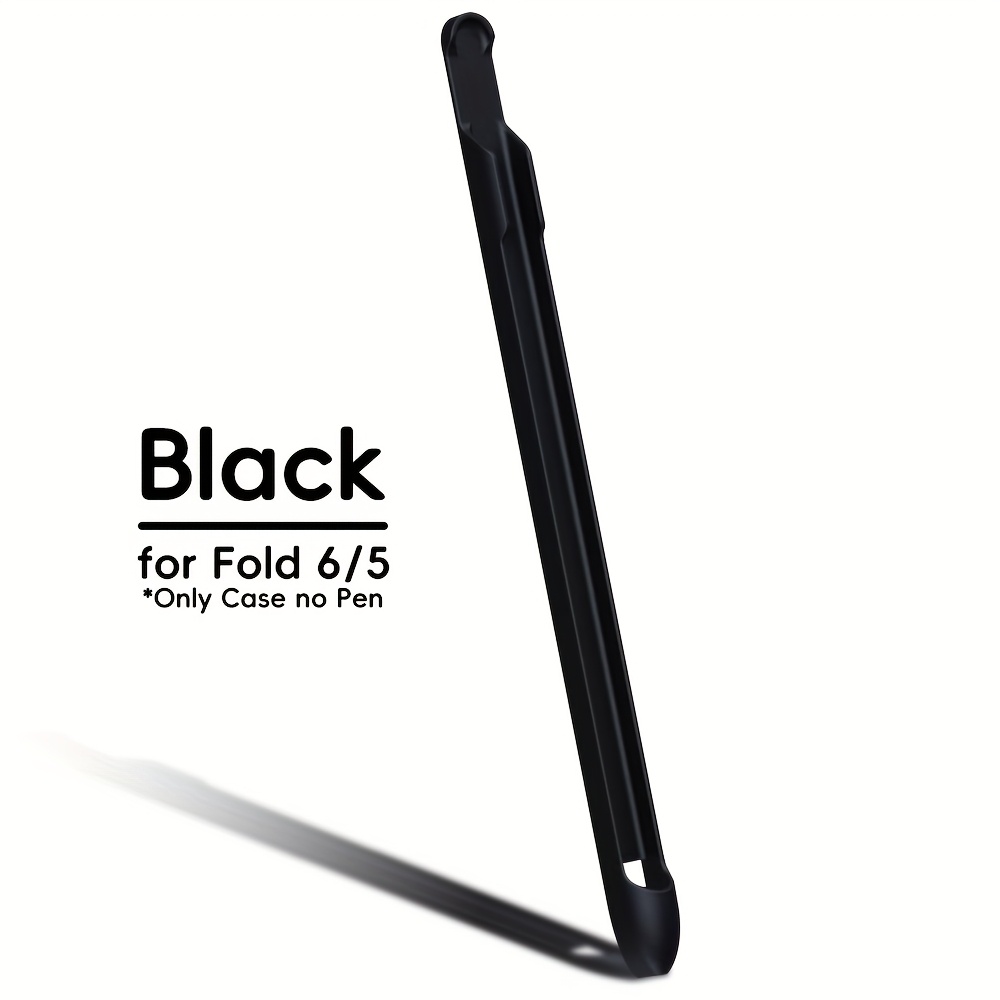 TEMU Holder Case For Fold 6 / 5 S Pen,(1pc,only Case) Galaxy Fold6 Adhesive Storage Slot,s-pencil Organizer On Smartphone Back