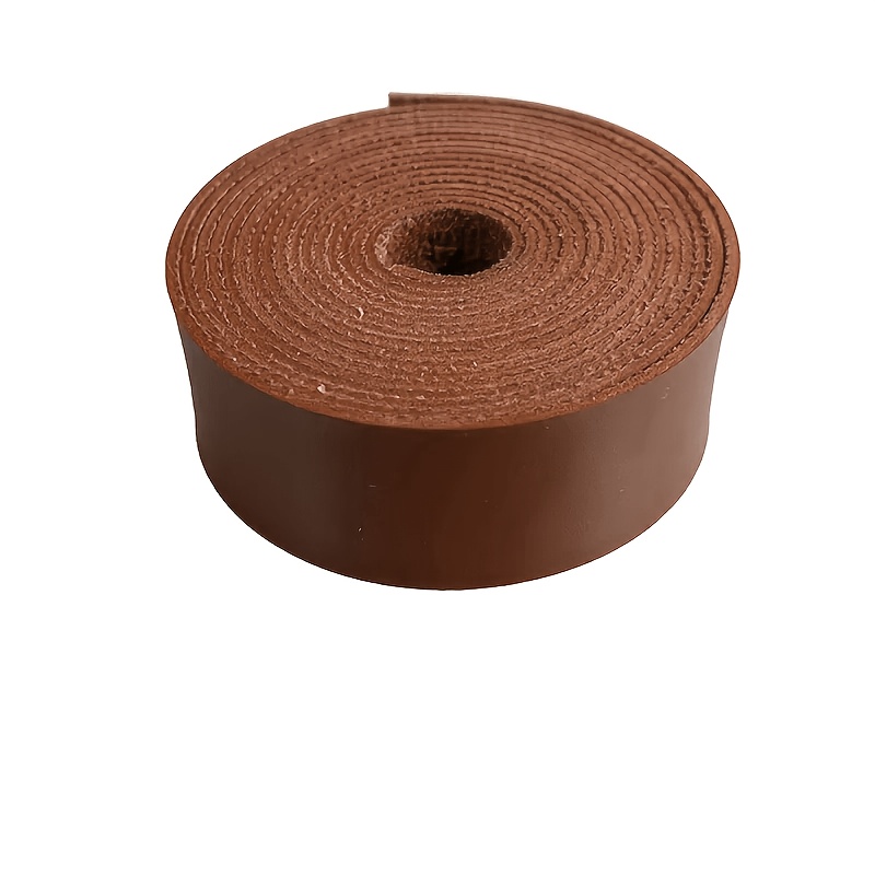Temu – TEMU 91cm * 2.5cm/35.82in * 1in Faux Leather Strap, Single-sided Synthetic Faux Leather Is Very Suitable For Pet Collars, Leashes, Belts, Keychains,