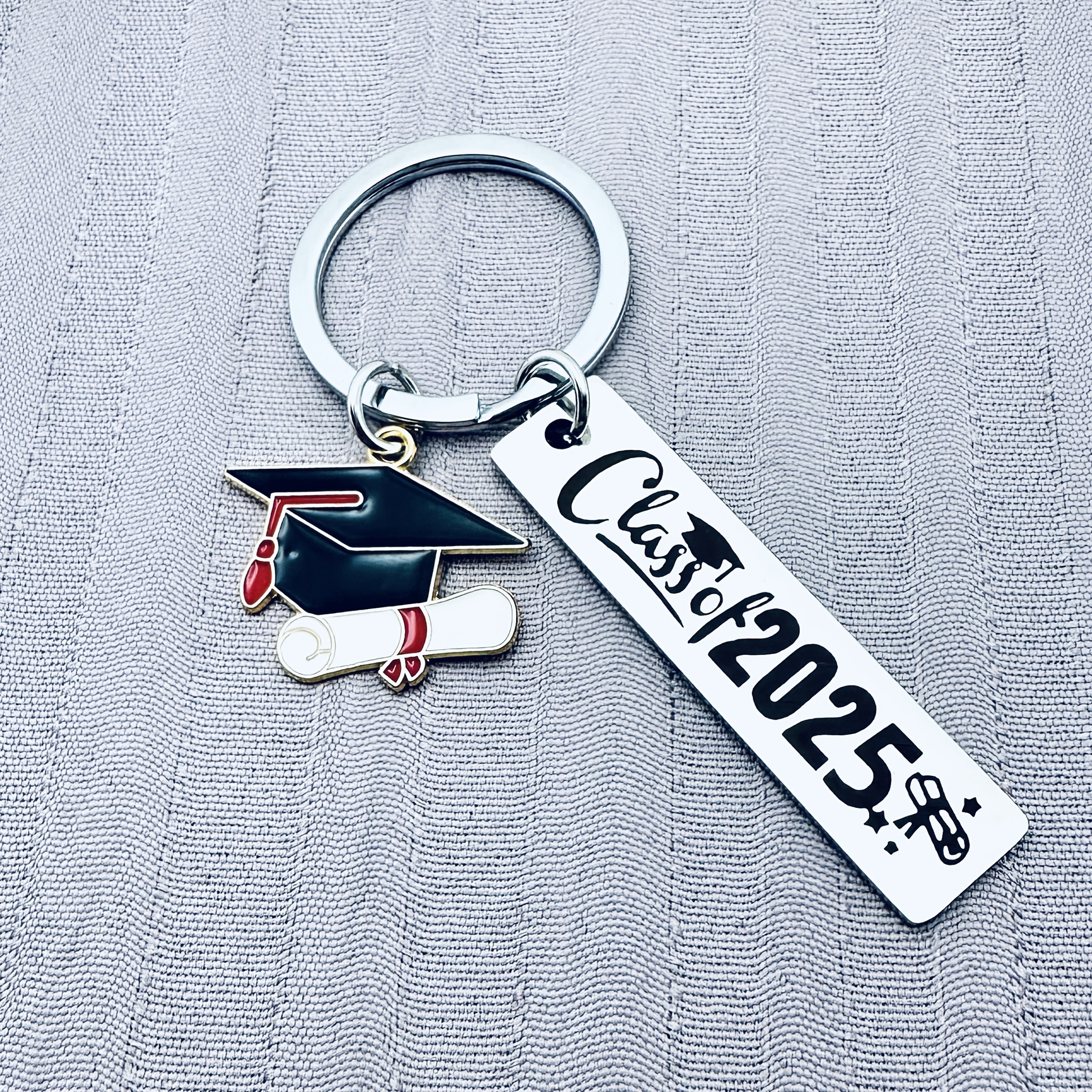 Inspirational Keychain 2021 Graduation Keychains Grad Cap