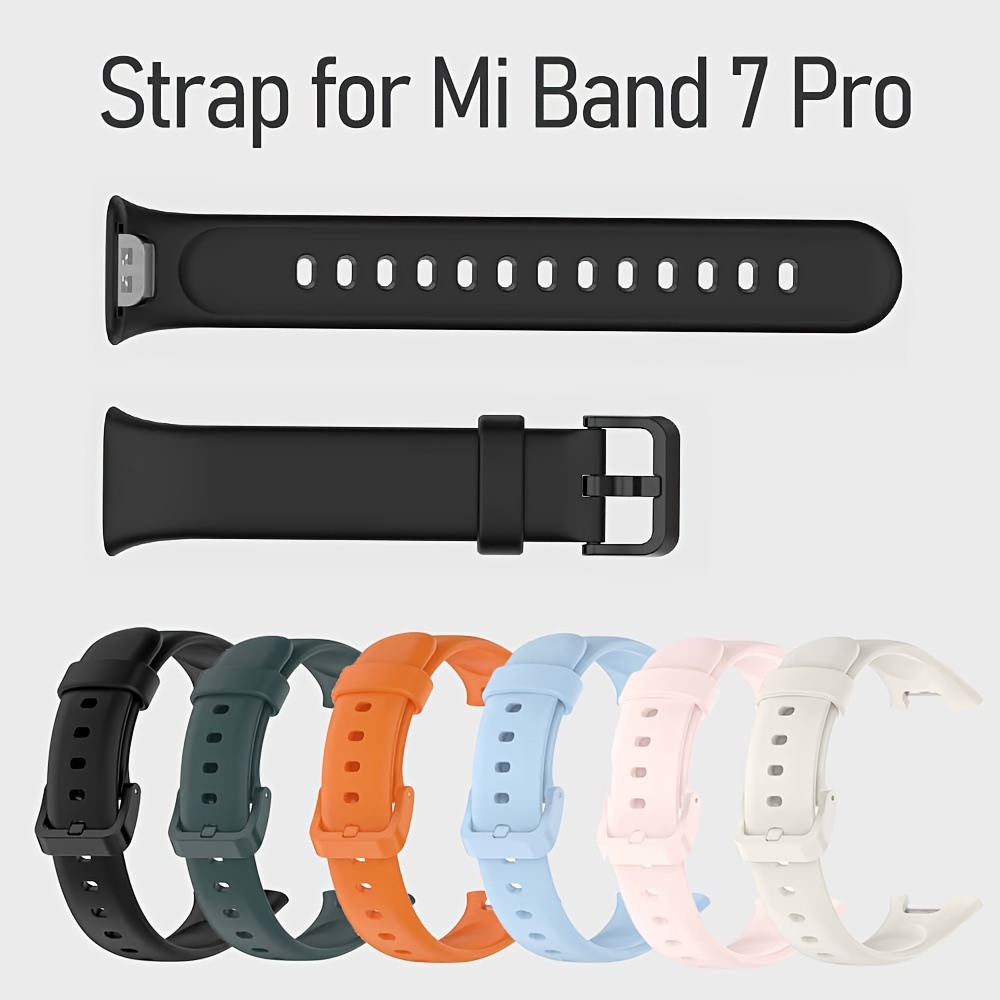 Silicone Strap Wristband For Xiaomi Mi Band 7 Pro New Color TPE Replacement  Bracelet And Watchband Accessory From Trust4u, $1.41