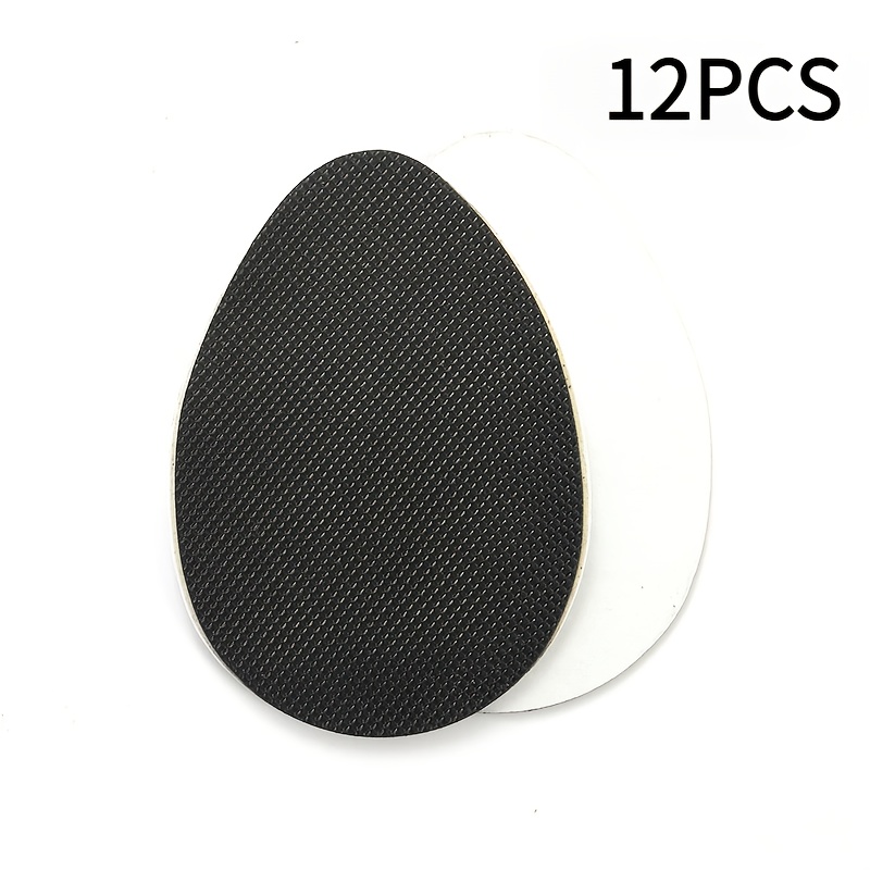 12 Pièces Réparation de Talon de Chaussure Patch, Patchs de Réparation