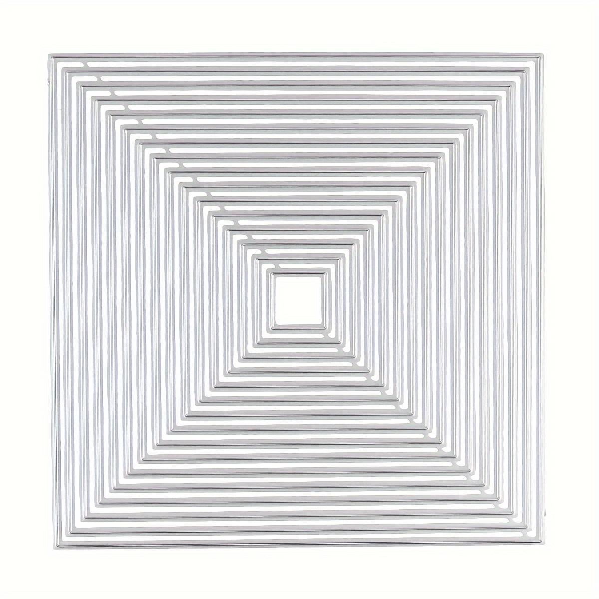 Square Frame Cutting Dies - Metal Cutting Mold Background Template For Card Making