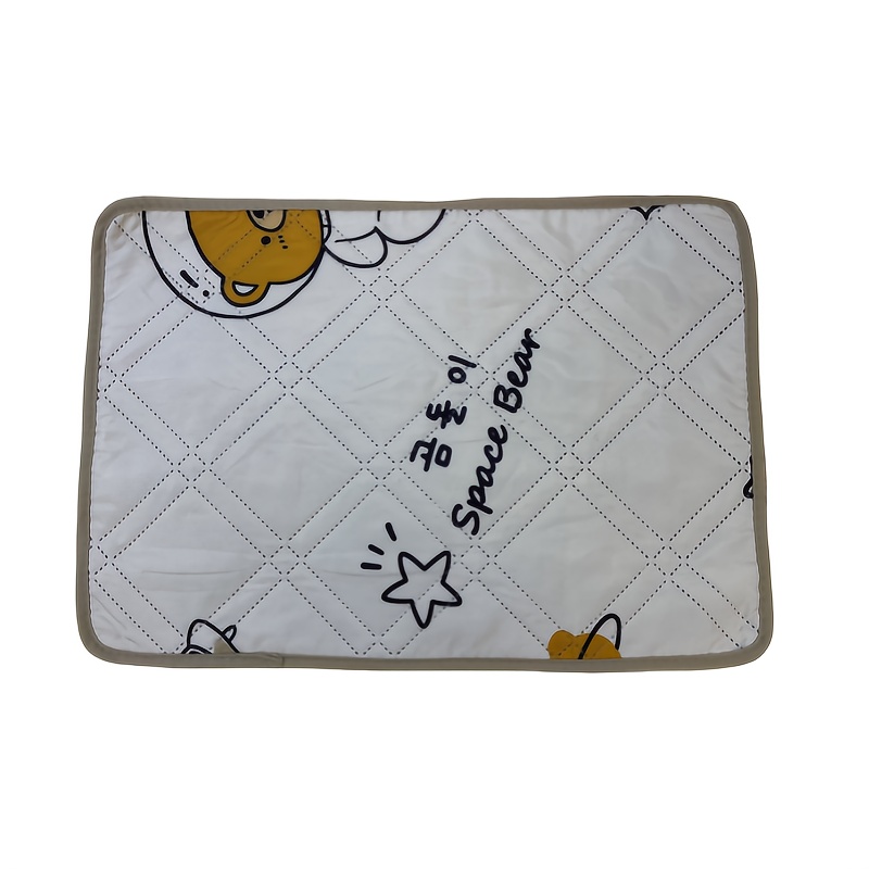 pet training potty pad with cute cartoon   design absorbent indoor outdoor urinal mat for dogs cats rabbits machine washable durable portable for   crate liner housebreaking aid leakproof material rabbit owners Product details 4