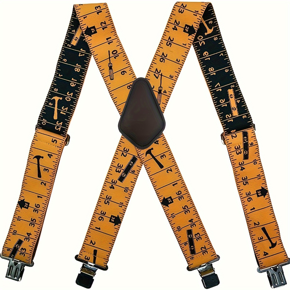 

[top-] Heavy- Suspenders - 2" , X- For & , Elasticity, No