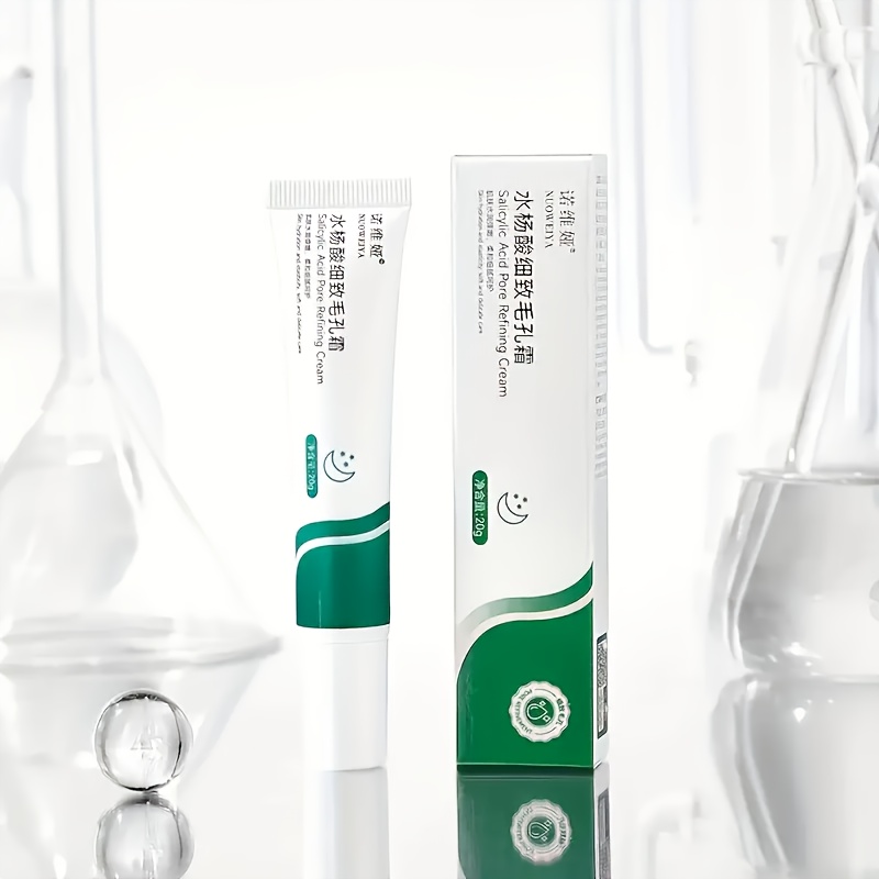 Glossy Face Cream For Dark Spots & Uneven - Hydrating & Tightening With Salicylic Acid, Plant-based Ingredients, Non-greasy Formula For All Light Beige Types