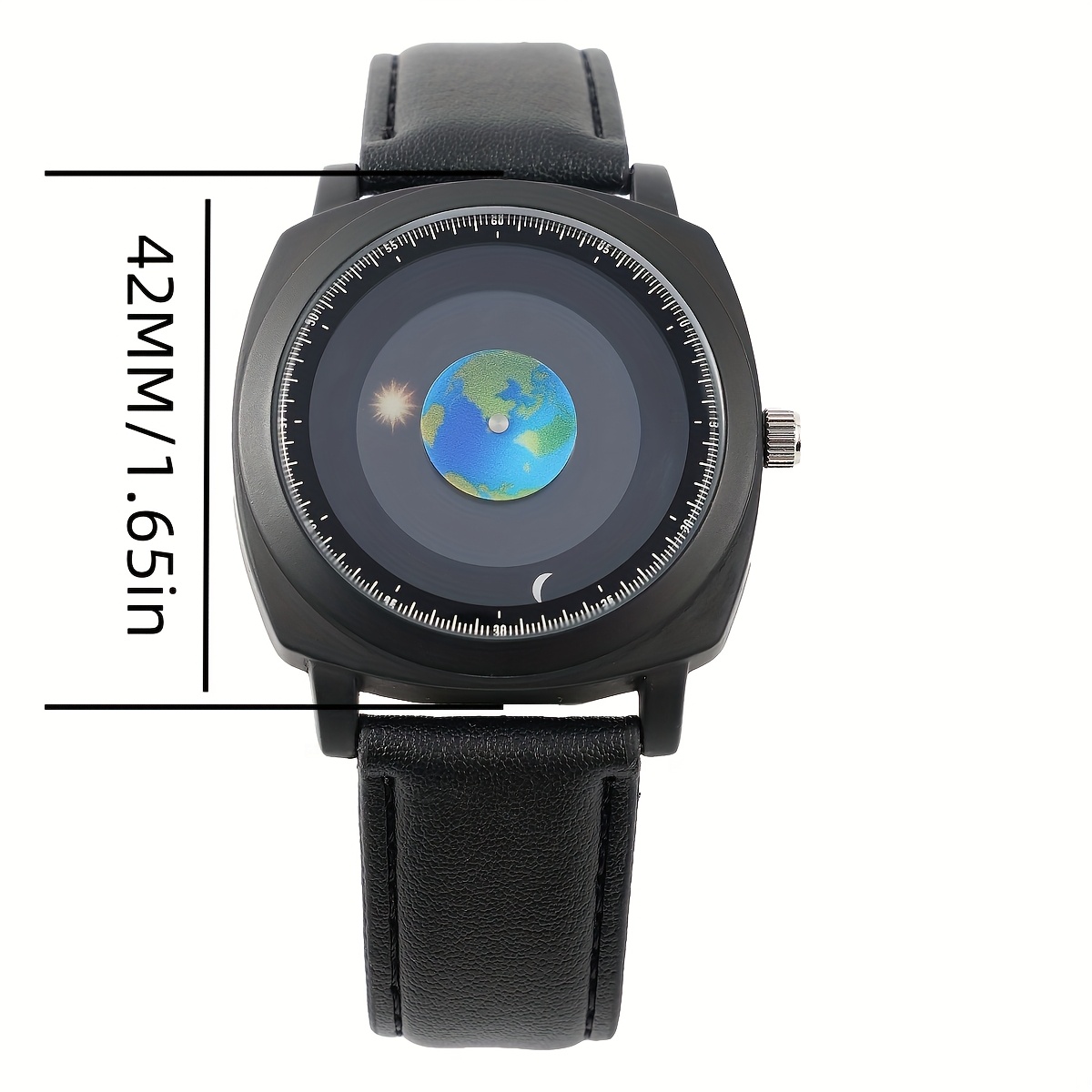 reloj pulsera cuártico hombres moda earthonline resistente Temu