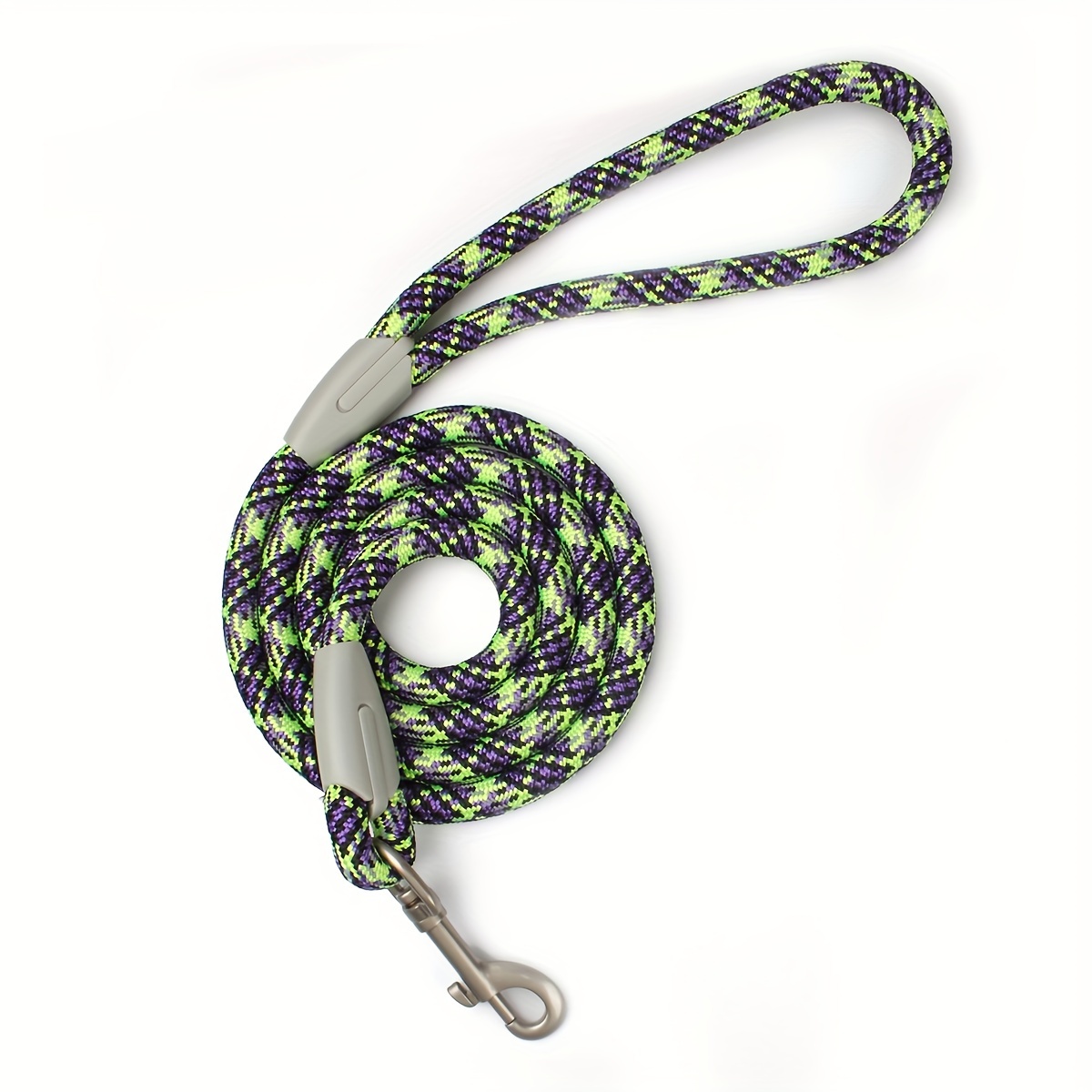 Anti-Escape Nylon Dog Leash with Night Reflective Rope