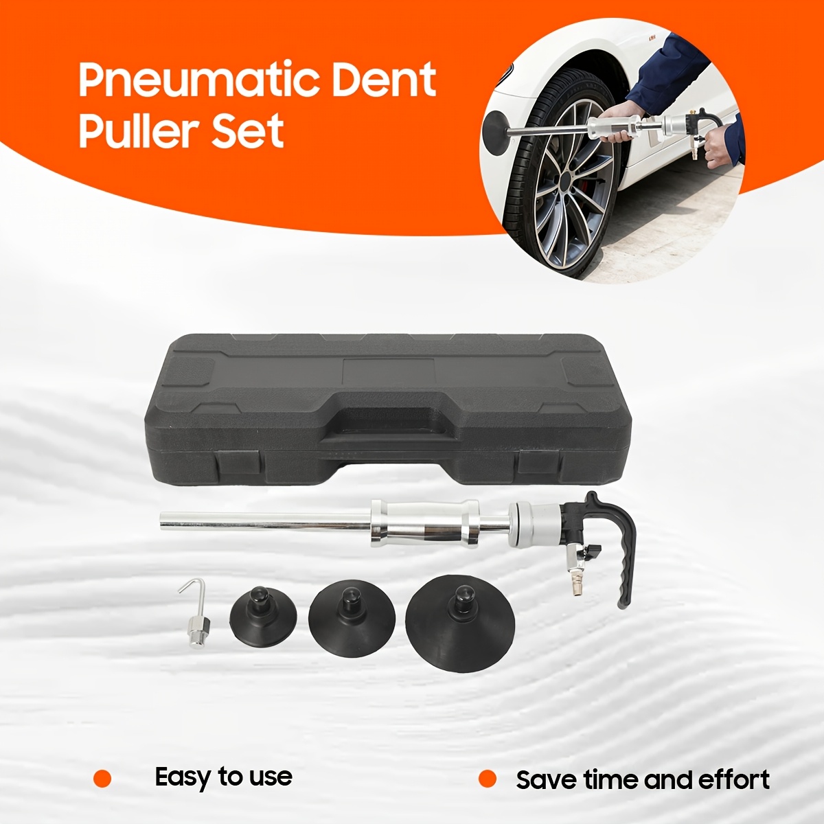 Pneumatic Tools Set for Car Body Repairs