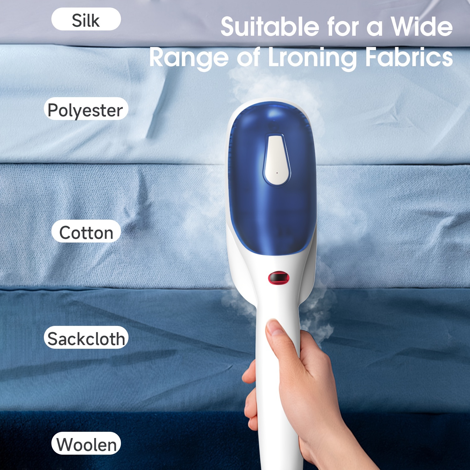  handheld steam iron for clothes 25 second up portable steam for home office and travel 110v 130v power supply us plug details 2
