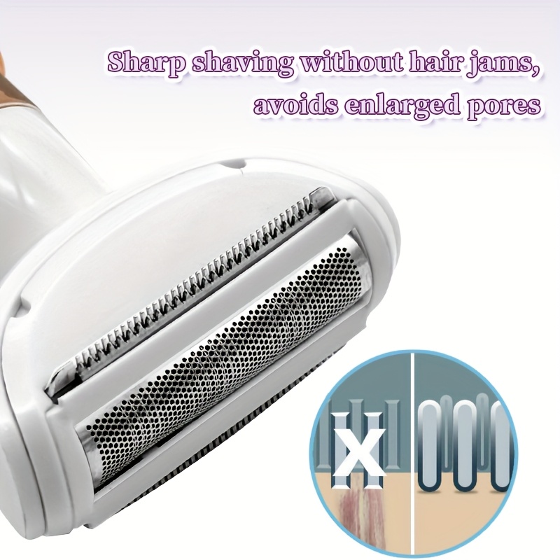 5 in 1 womens electric shaver usb rechargeable bikini and eyebrow trimmer leg hair remover nose hair remover multifunctional beauty set 5 in 1 womens shaver personal care device perfect gift for friends Product details 2