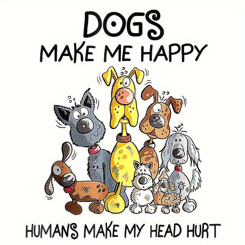 7 Inch Humans Make My Head Stickers Vinyl Decal For Car | Van | Trucks | Motorcycle | Bumper | Window Any