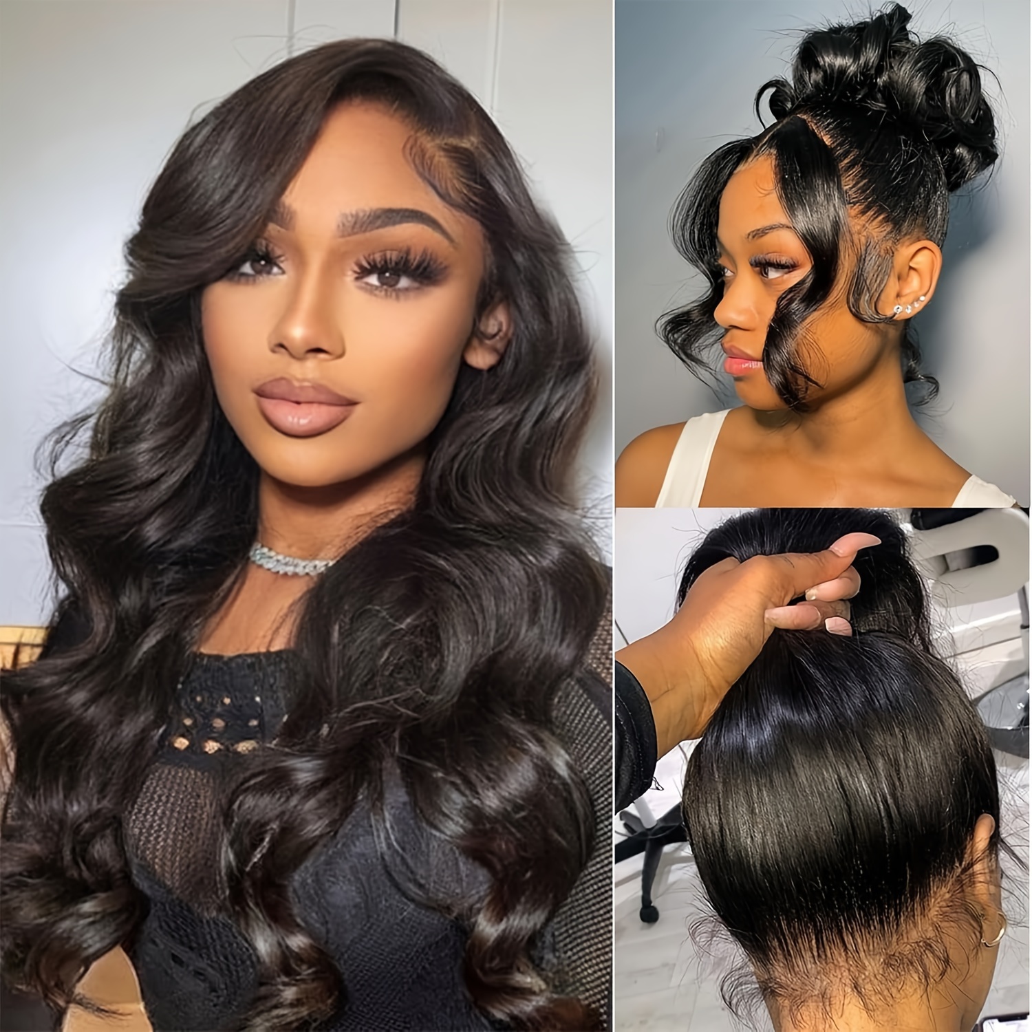 Lace front deals wig human hair