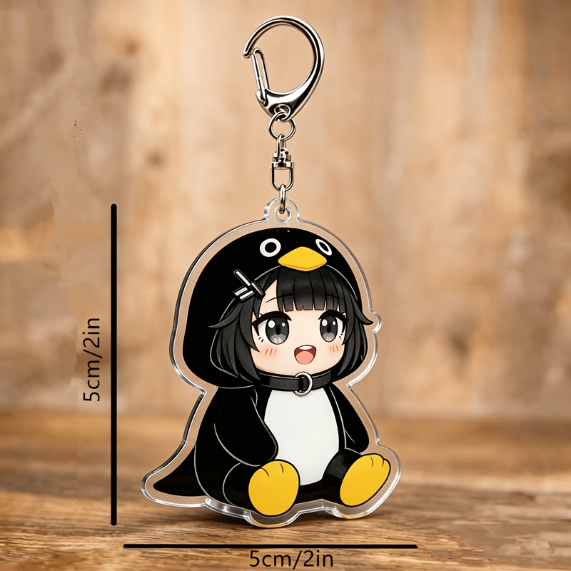TEMU かわいいキーホルダー カワイイバッグ 愛らしいトラップ ミニぬいぐるみ風 トレンド バイラルギフト