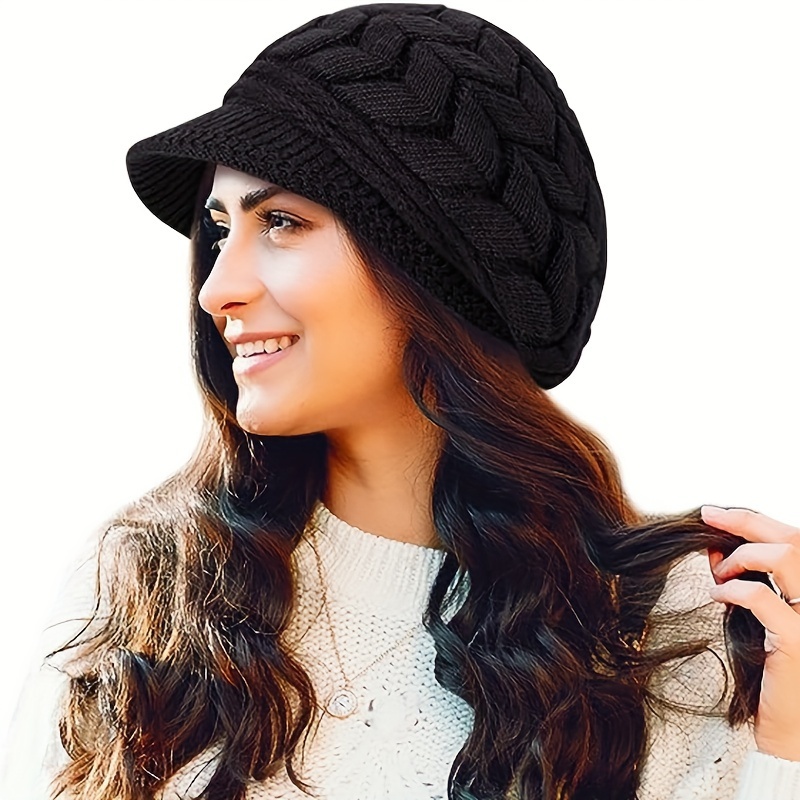 

1pc Women's Fleece-lined - Polyester , And