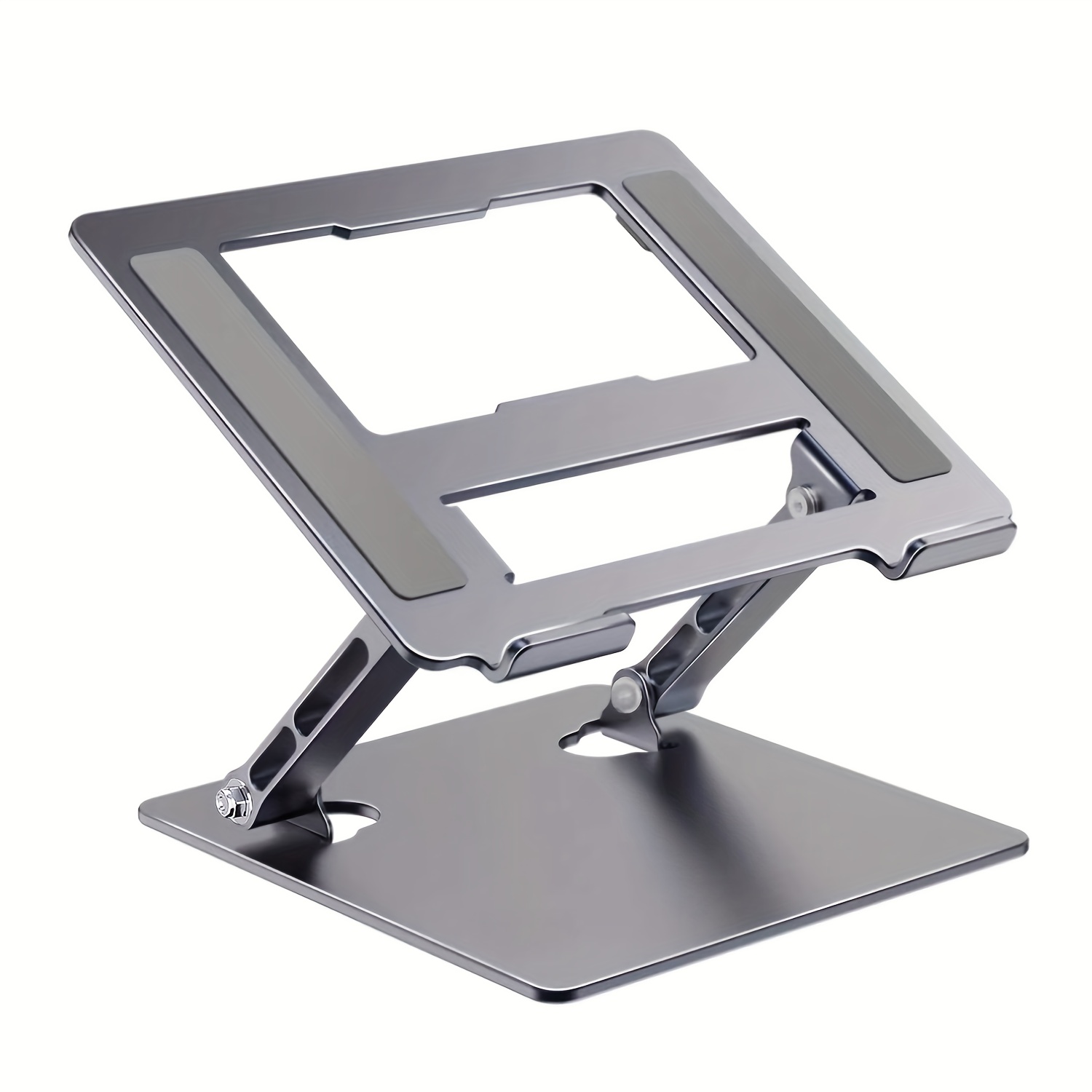 E-shop RIKSOIN Verstellbarer Laptopständer für den Schreibtisch, Metall-Computerständer, höhenverstellbar, ergonomischer Laptophervorbau, klappbarer