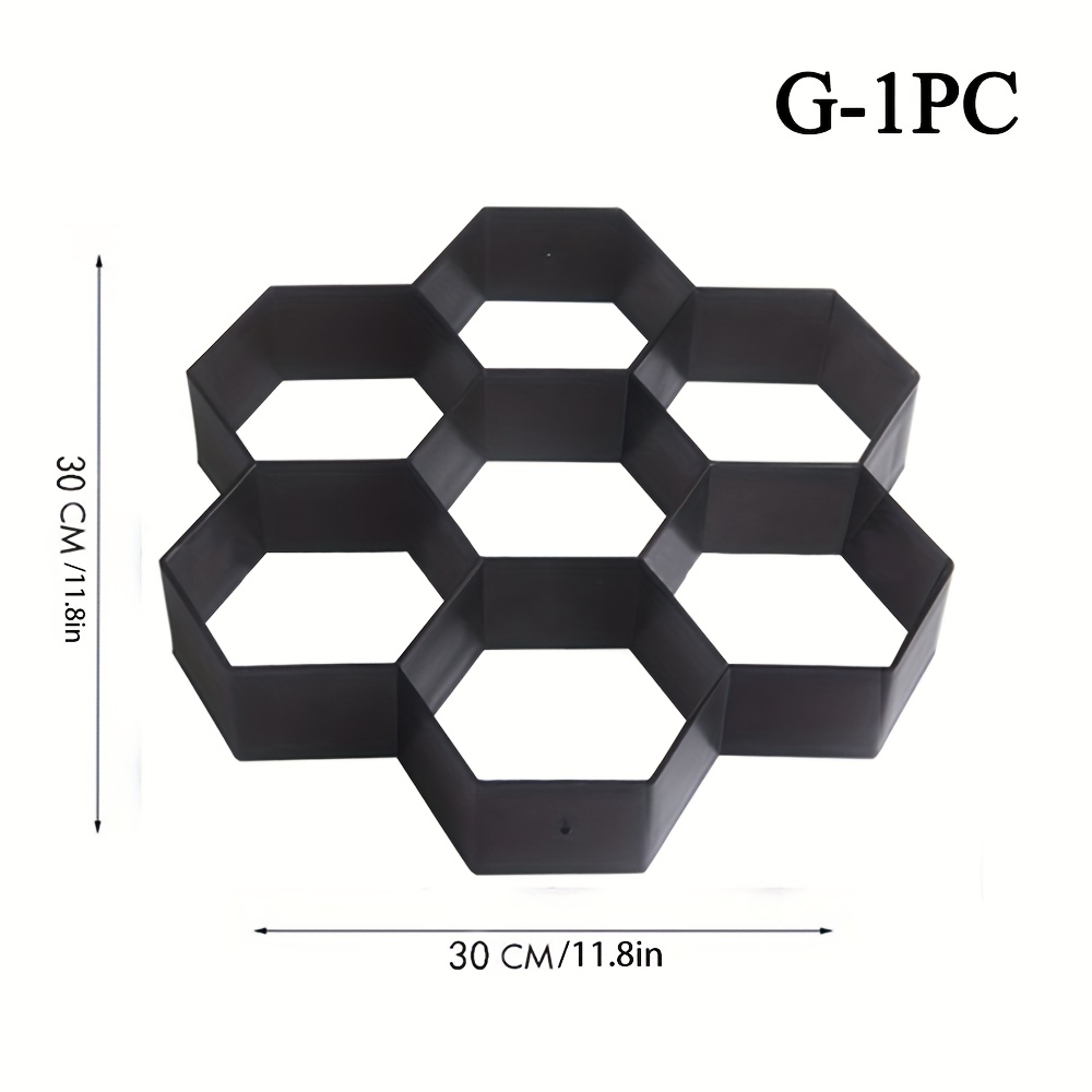 1pc Cement Brick Concrete Mold For Garden Pathway