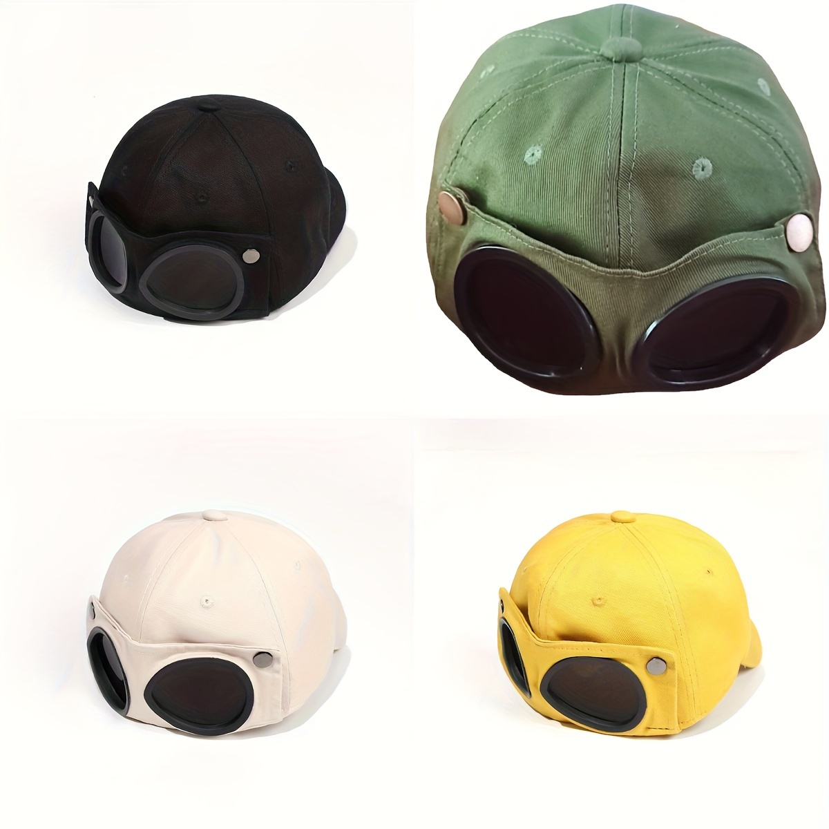 

1pc Summer Personality Hat, Baseball Cap For Men And Women, Unisex Sunglasses, Boys Snapback Hat