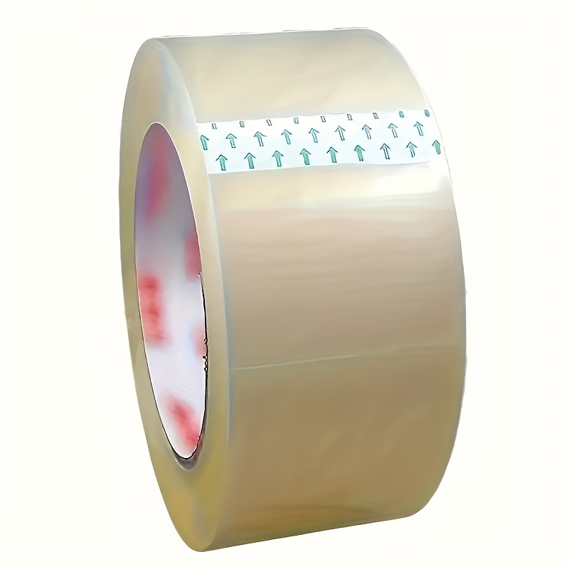 TEMU 1-pack Heavy Duty Clear Tape, 1.8" X 2560inch, Super Strong Transparent Adhesive For Packaging And Shipping, Ideal For Outdoor Use