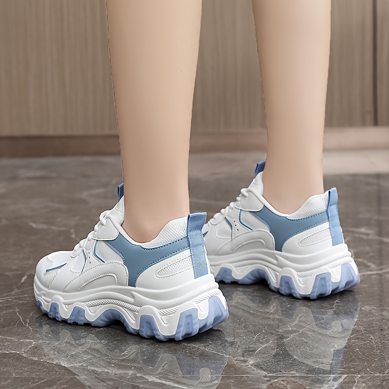 platform height increasing dad shoes womens 2025 spring new - Temu
