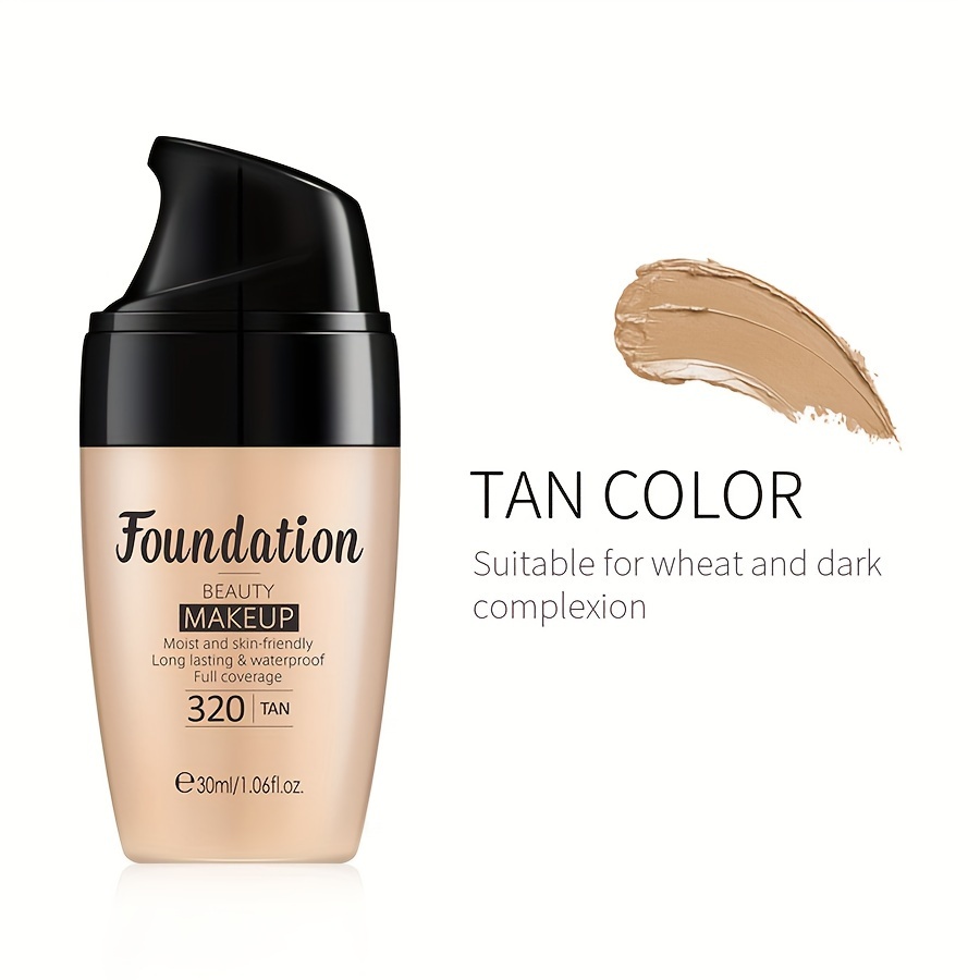 Image of 1 Bottle Of Long-lasting, Makeup-setting, Concealing, Moisturizing, Skin-friendly, Full-coverage, Waterproof Foundation, Is An Ideal Holiday Gift For Girlfriends, Wives, And Mothers