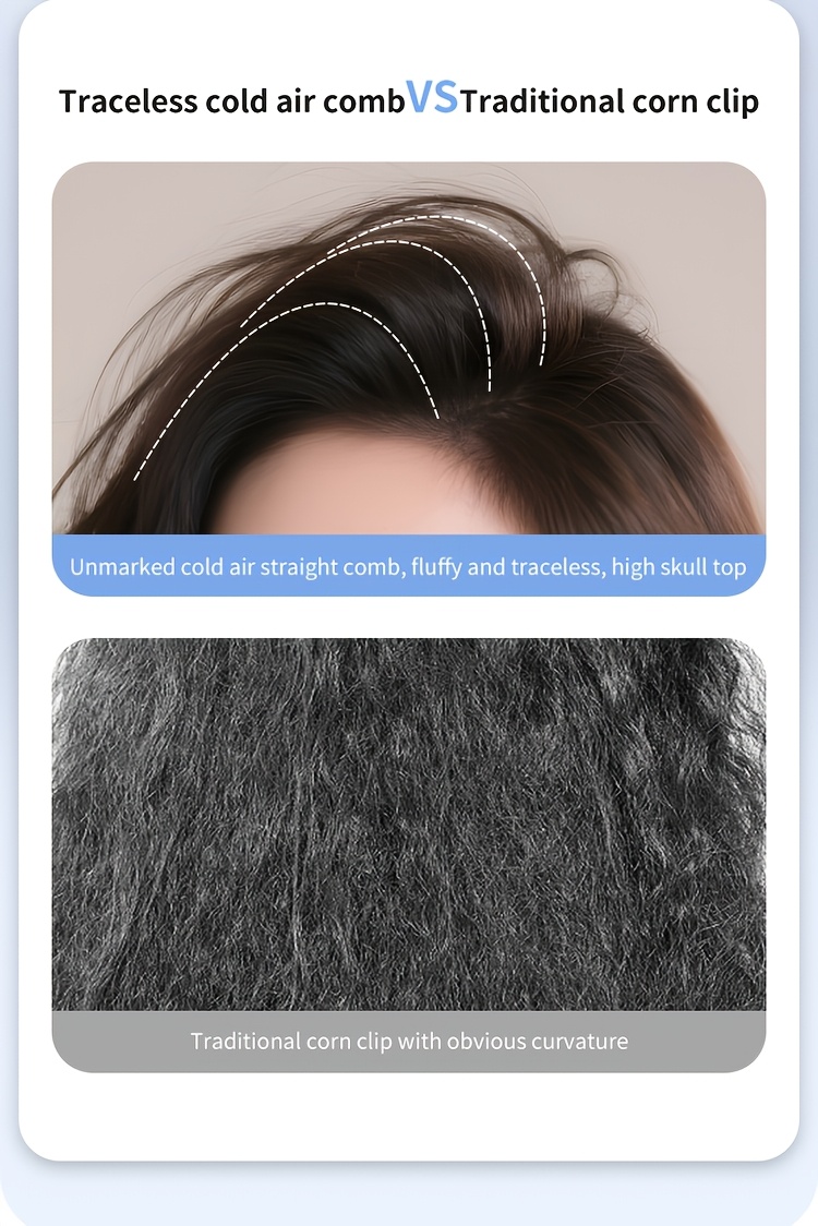 2025 Nieuwe Draadloze Draagbare Negatieve Ionen Stijltang, Snel, Slim Digitaal Display, USB Opladen, Compact en Lichtgewicht Ontwerp, Perfect voor Thuis en Reizen, Ideaal Cadeau voor Vrouwen, Professioneel Styling Gereedschap